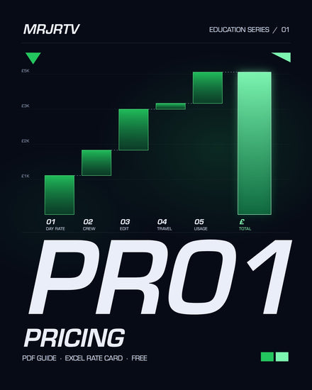 PR01 Pricing guide cover